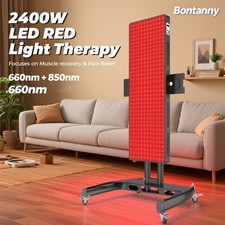 2400W Red Light Therapy Full Body Panel LED Near Infrared for Muscle Pain Relief