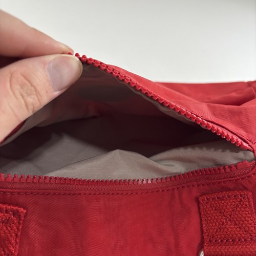 Sac bandoulière Kipling rouge synthétique nylon organisateur moyen GUC ! KI0094 - Photo 7/20