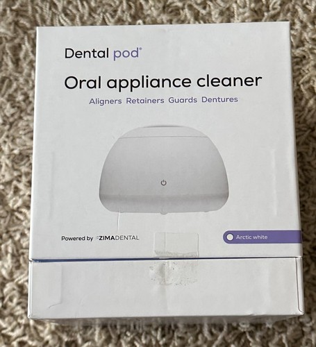 Zima Dental - Dental Pod Gerätereiniger zum Einnehmen in Arctic White NEU OVP geöffnet