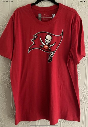 Men’s Red Nike T-shirt Size XL Pirate Design  - Picture 5 of 5