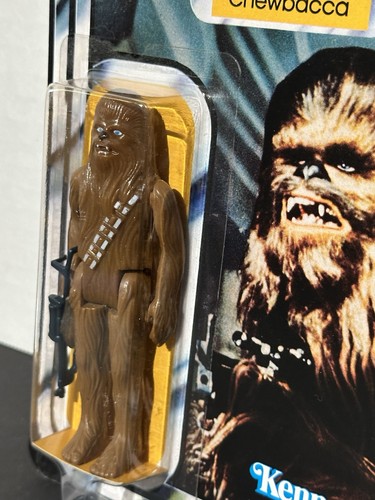 Star Wars Recarded Chewbacca Vintage Action Figure Custom 12 Bk card A NEW HOPE - Picture 2 of 11