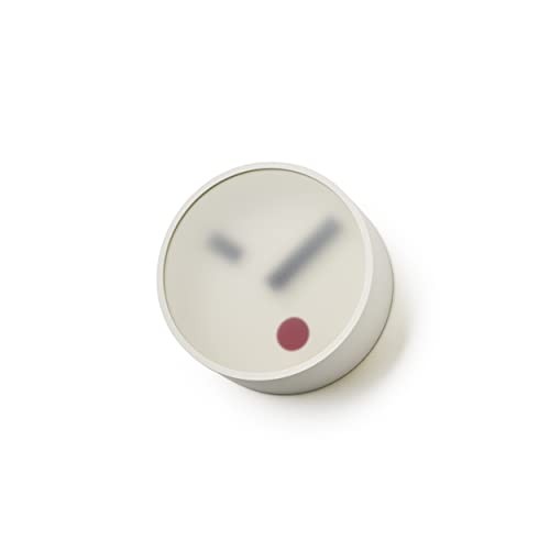Lemnos Wanduhr Kehai Analog Weiß KM22-01 (130 x 55 mm) - Bild 9 von 10