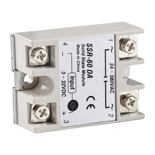 Halbleiterrelais Legierung Kühlkörper SSR-60DA 3-32 VDC bis 24-380 VAC 60A USA - Bild 6 von 8