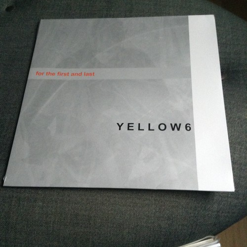 Yellow6 - For The First & Last LP (Electronic/Ambient/Rock) IMPORT / WHITE 2022 - Picture 1 of 2