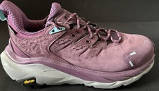 Hoka One One Kaha 2 Low GTX Women's Size 6.5 Hiking Shoes Grape Purple Trail New