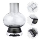 Creative Glass Vase Nordic Style Vase Bottle Home Flower Container