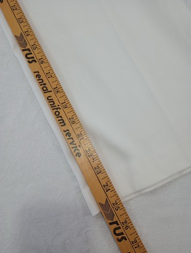 Ann Taylor Wide Leg Crop Pants Size 8 Women's White Dress Pants Workwear Beach - Picture 14 of 16