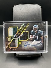 2014 Topps Triple Threads - Rookie Jordan Matthews Black  TriPatch Auto 1/1 RC
