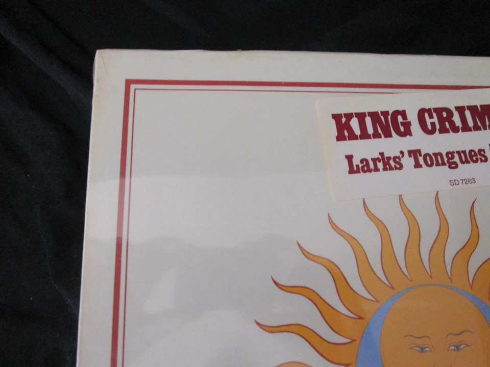 King Crimson Larks' Tongues In Aspic Sealed Vinyl Record Lp USA 1983 Hype Stick Foto 2 de 4
