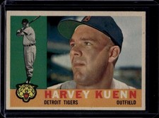 1960 Topps #330 Harvey Kuenn, Ex
