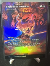 Shantotto's Coercion Diabolic Intent R Foil Showcase 34 Final Fantasy NM