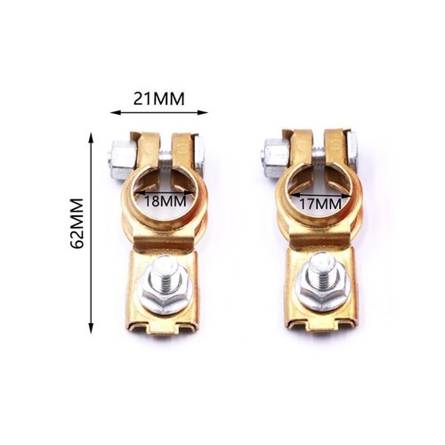 Comfy Fashion Terminals Stylish Car Clips Negative Truck 2Pcs Positive