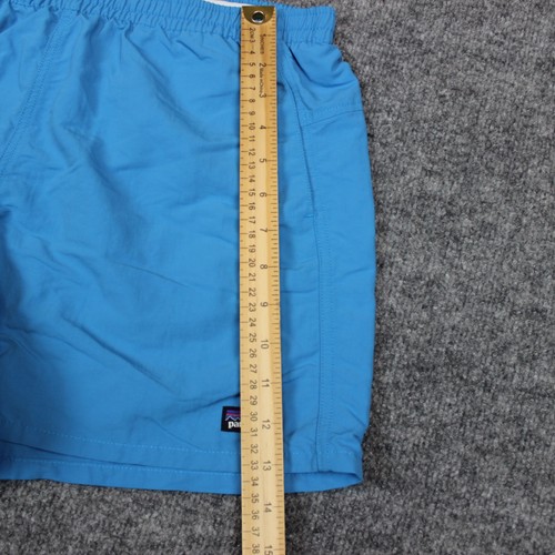 Pantalones Cortos Patagonia Baggies Para Mujer Grandes Azul Lona Senderismo Aire Libre - Imagen 9 de 13