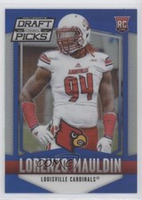 2015 Panini Prizm Collegiate Draft Picks Blue /75 Lorenzo Mauldin #214 Rookie RC