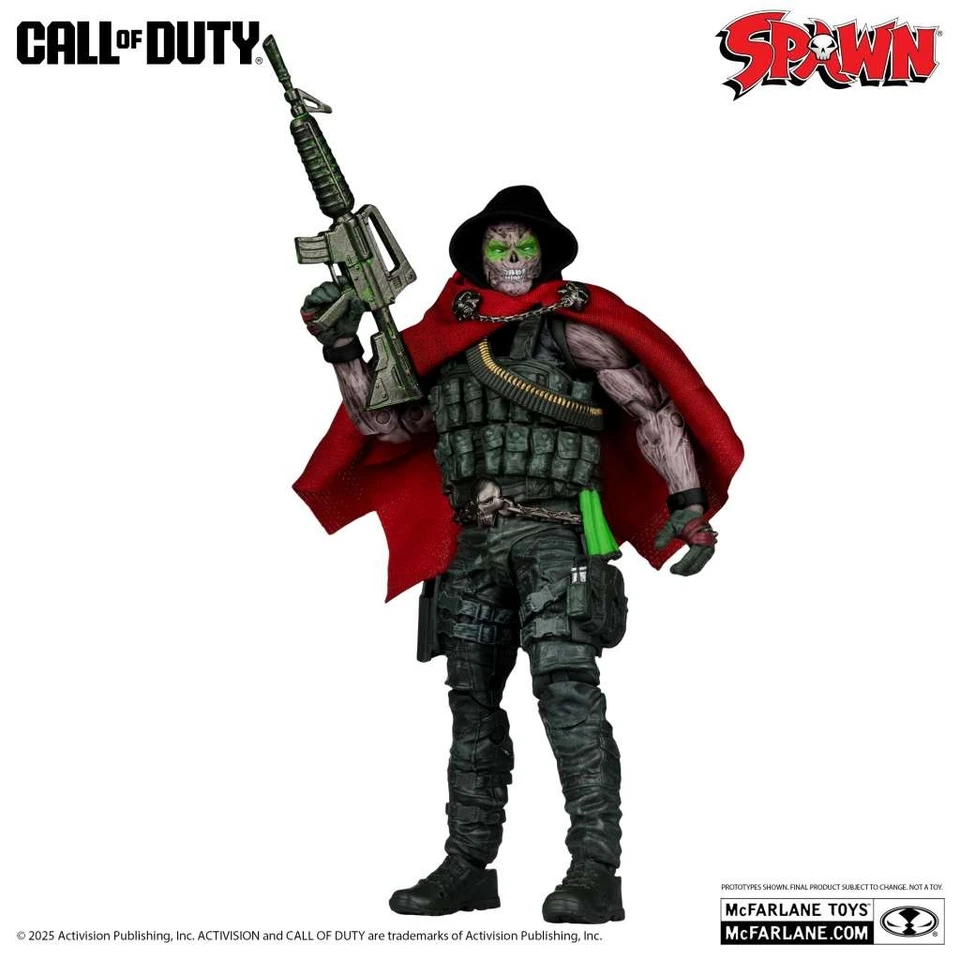Call Of Duty 7inch Burned Spawn Action Figure MCFARLANE TOYS - Immagine 4 di 4