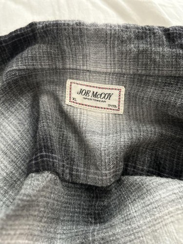 Real McCoy's Joe McCoy Ombre Check Shirt XL Used Japan JAPAN - Picture 11 of 12