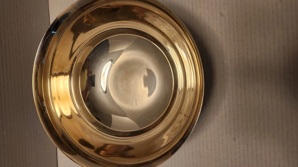 Tazón Trofeo Reed Barton Plateado "Woodway CC Member Guest Winner 1991" Foto 3 de 4