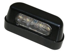 SHIN YO LED Kennzeichenbeleuchtung, ABS schwarz