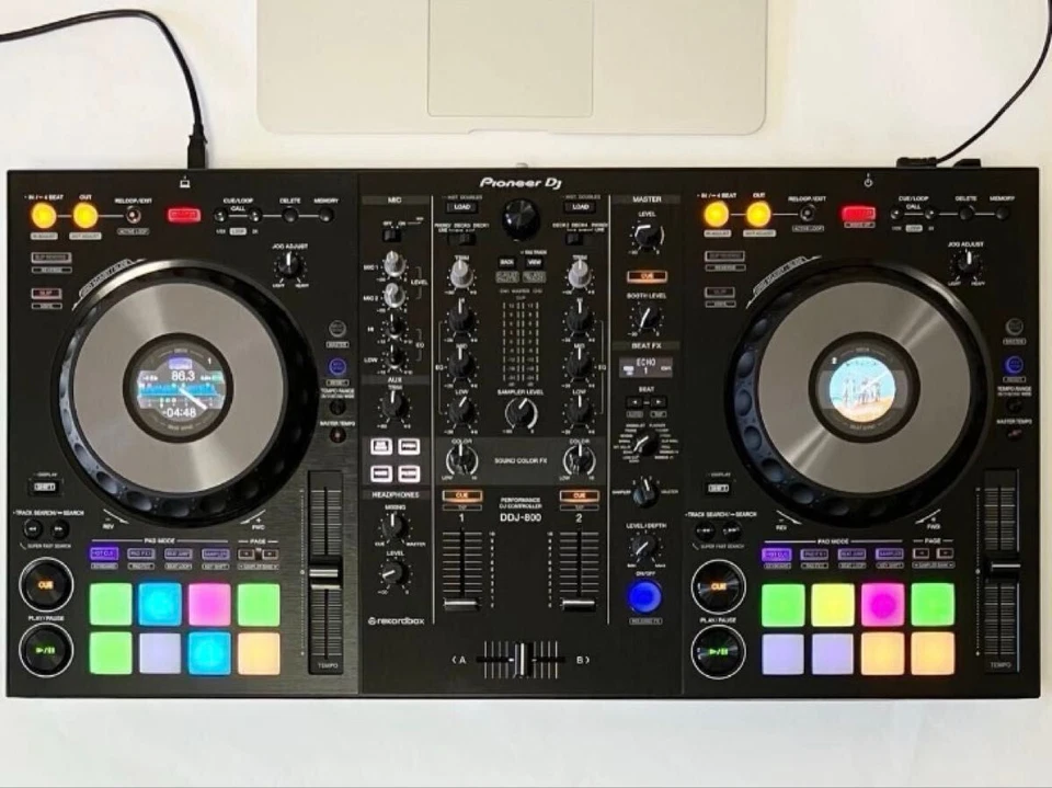 Pioneer DDJ-800 2-Kanal DJ Controller Rekordbox Compact DDJ800 getestet Japan - Bild 2 von 4