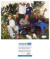 ‘Collective Soul’ Band Signed 8x10 Photo Ed Roland +2 ACOA