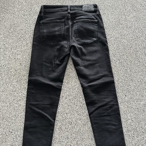 American Eagle Athletic Skinny Jeans Mens 29x30 Airflex+ Black Stretch Denim - Picture 4 of 9