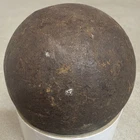 Antique Cast Iron Cannon Ball Cannonball Projectile 3” - 4lbs 15 Ounces
