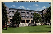 Get Your Adrenaline Pumping: Thrilling Watersports in Gatlinburg 9 Mountain View Hotel Gatlinburg Tennessee vintage postcard q518