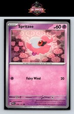 Spritzee Pokeball Holo 038/131 - NM Prismatic Evolutions Pokemon