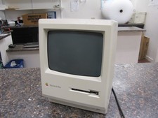 Vintage Apple Macintosh Plus Model M0001A Computer - Powers on No Video -HW40