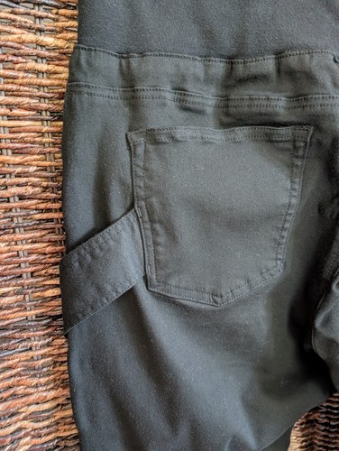 Dovetail Workwear Pants Women's 18/20 Black Christa DIY Double Knee Carpenter - Picture 8 of 14