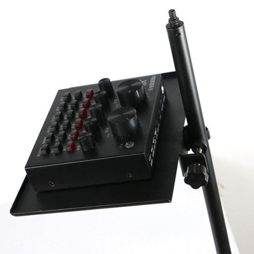 2 Pack Microphone Stand Tray Clamp Shelf Tripod Sound Card Work - 第 11/12 張圖片