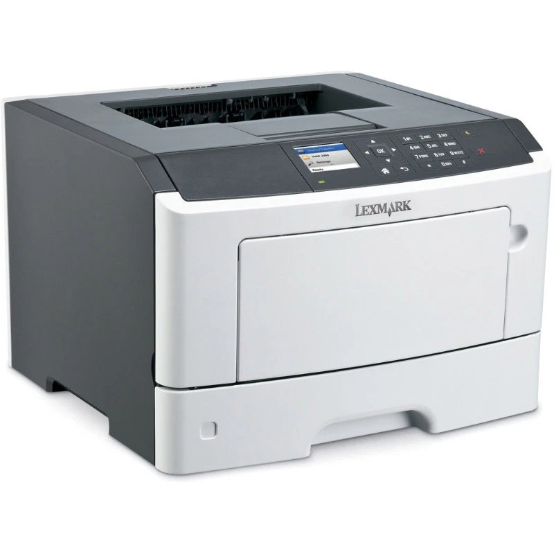 Lexmark MS415dn Laserdrucker A4 Schwarz Weiss LAN Duplex 38 S/Min - Bild 3 von 4