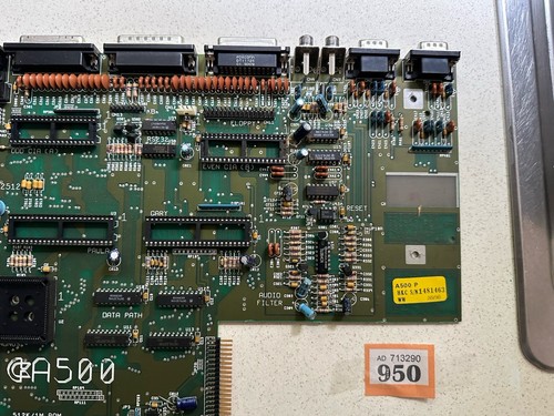 Amiga 500 Rev 6a Motherboard 1990 Tested Working Ok No Custom Chips 950 - Photo 3/12