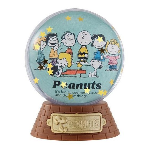 PEANUTS Capsule Water Dome Set Completo di 6 Bandai Gashapon Snoopy Japan Nuovo - Foto 13 di 24