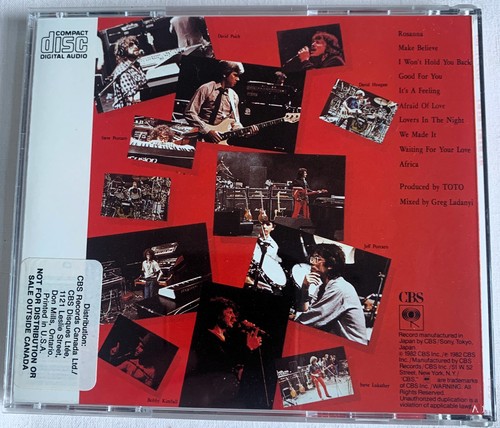 TOTO-IV-CD CBS USA(CD MADE IN JAPAN)-(ROCK)-RARE - Imagen 3 de 3