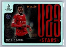 Anthony Elanga 2021-22 Merlin Chrome UEFA Champions League U23 Stars #U23-18