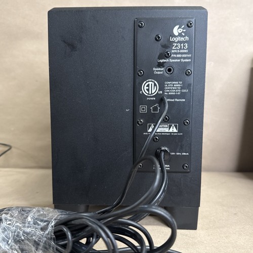 Logitech Z313 2.1 Speaker System - 980-000382 for MAC or PC - Afbeelding 4 van 5