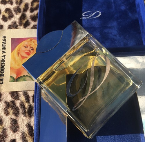 S.T. DUPONT 1990s FACTICE DUMMY BOTTLE & DISPLAY BOX~MEN PERFUME~1998~NEW~100 ml - Picture 1 of 11