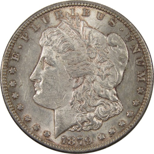 1879 S Rev 78 Morgan Dollar AU About Uncirculated Silver $1 SKU:I10176