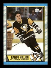 Randy Hillier Penguins Hockey 1989 Topps 126 Sports Trading Card