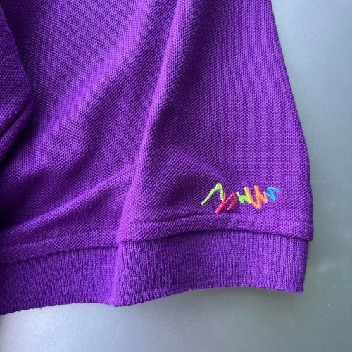 Purple Coogi polo shirt with embroidered logo polo - Picture 3 of 8