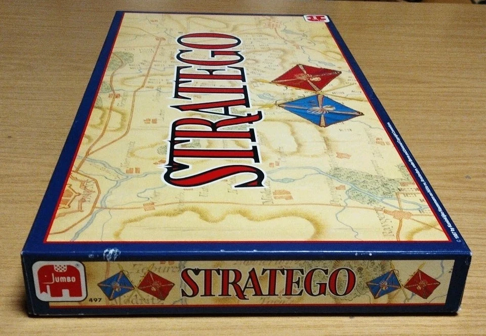 Strategiespiel: STRATEGO. Erobere die gegnerische Fahne.Spiel aus 1987 von Jumbo - Bild 4 von 4