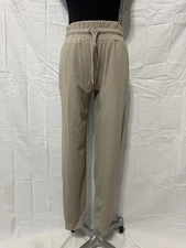 Members Mark Womens Khaki Jogger Pants Size Extra Small
