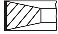 Mahle 039 99 N0 Kolbenring Set FüR Chevrolet,CitroëN,Fiat,Ford,Ford Australien