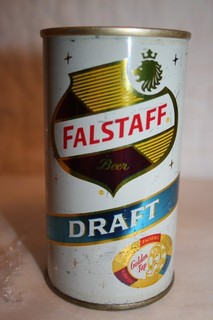 FALSTAFF DRAFT Beer 12 oz. 1970's SS pull tab St. Louis Mssouri