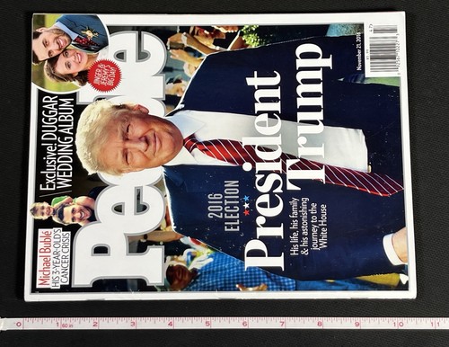 People Magazine November 21, 2016 Election Of President Donald Trump (No Label) - Bild 15 von 16