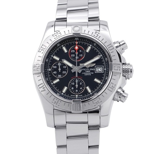 BREITLING Avenger 2 43mm Stainless Steel Black Dial A13381 - Picture 1 of 15