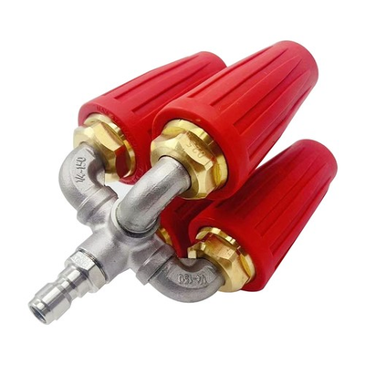 #ad 4 In 1 Turbine Nozzle Pressure Washer2.0 Orifice Quadruple360° Swivel9992 $48.67