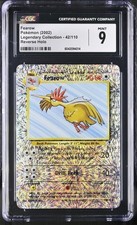 CGC 9 MINT Fearow 2002 Legendary Collection 42/110 Reverse Holo Pokemon Card