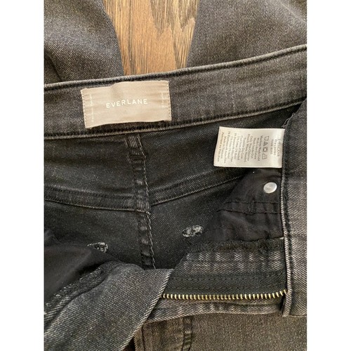Everlane Authentic Stretch High Rise Skinny Jean Gray Wash Denim Women Size 8 29 - Picture 6 of 10